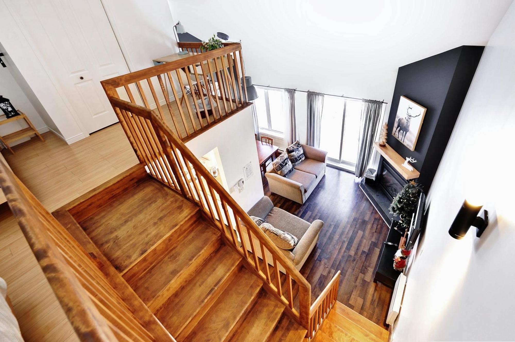Condo 305 33 Chemin Du Hameau By Les Chalets Alpins 스톤햄 외부 사진